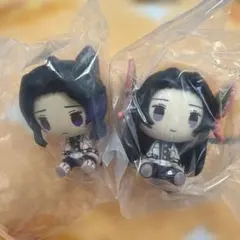鬼滅の刃　1番くじ　雷の兄弟　D賞　ちょこのっこフィギュア　しのぶカナエセット