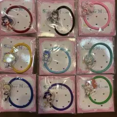 美少女戦士セーラームーン　アクリルヘアゴム　ローソン　9個セット