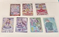 映画 キミとアイドルプリキュア キラキラカードグミ 7枚 キミプリ ①