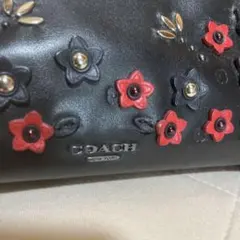 【エレガンス】COACH コーチ ティーローズ ドリフター ハンドバッグ 花柄 エレガンス】COACH コーチ ティーローズ ドリフター ハンドバッグ 花柄