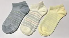 ソックス　３足セット 22-24cm