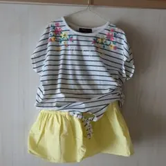 キッズ　女の子　上下セット