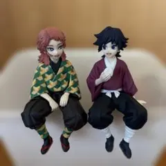 鬼滅の刃 ちょこのせフィギュア 義勇 錆兎 幼少期