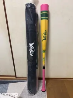 ヴィクタス ペンシル バット ジュニア 軟式用バット82cm【バットケース