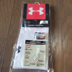 UNDER ARMOUR ゴルフソックス SGF3777 LG ホワイト