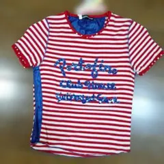 COMPAGNIA ITALIANA 半袖Tシャツ ボーダー スパンコールのサムネイル