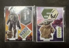 スターウォーズ マンダロリアン グローグー アクリルスタンド2枚セット