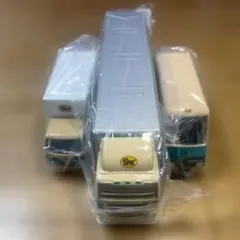 非売品 ヤマト運輸　ミニカー セット 3台 ＋ 三ツ矢 サイダーキャンピングカー