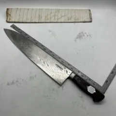 堺一文字光秀　牛刀 刃渡約40cm 木製ハンドル　業務用　特大のサムネイル