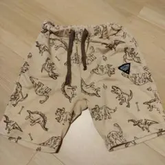 キッズ　恐竜　ダイナソー　ハーフパンツ　120センチ