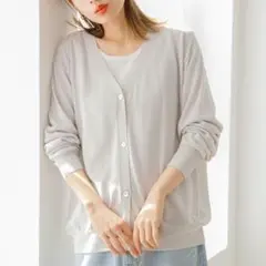 URBAN RESEARCH 接触冷感 UVカット クールミストカーディガンのサムネイル