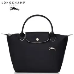 ★大人気！@ロンシャン ハンドバッグ　ル・プリアージュS通勤通学ビジネスブラック