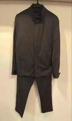 LANVIN collection 黒セットアップ　ジャージ素材　メンズ