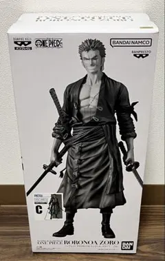 ワンピース ロロノア・ゾロ フィギュア C賞 メタリックカラー 半券付き