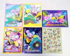 【ナンジャモ関連】ポケモンカードゲーム 未使用デッキシールド(バラ) 6枚