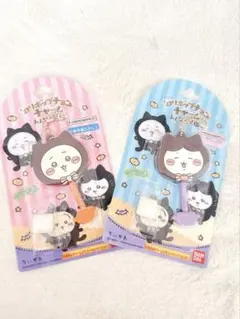 新品未開封＊ロリポップチョコチャーム　みんなで黒猫　ちいかわハチワレ