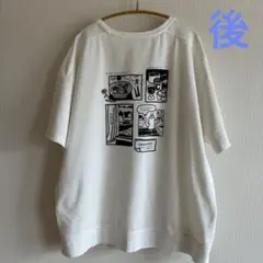 スタジオクリップ　半袖 Tシャツ ホワイト　ポリエステル混のサムネイル