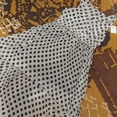 断*き様 新品　ドットワンピース　ロングワンピース