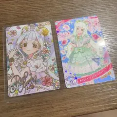 ひみつのアイプリ　映画特典　入場特典　カード　リング姫 ゆうじょうさくらツイン