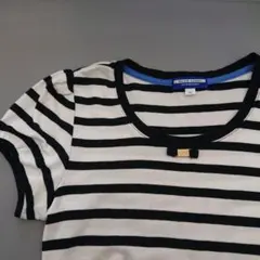 バーバリー・ブルーレーベル 半袖 ニット カットソー サマー セーター