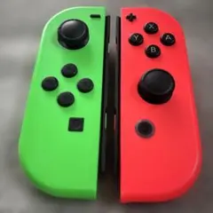 【美品純正完動品】Nintendo Switch ジョイコン 赤・緑②