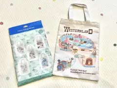 東京ディズニーリゾート パークマップトートバッグ ウェスタンランド デザイン