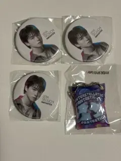 【新品未使用】FANTASTICS 瀬口黎弥 ラウンドワン缶バッジ