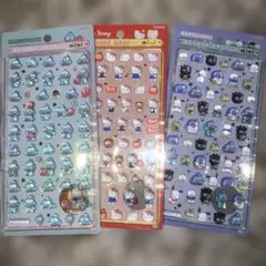 はぴだんぶい　ハンギョドン　キティ　正規品　ボンボンドロップシール　サンリオ