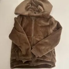 プティマイン petitmain ボリス モコモコパーカー 110