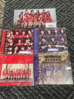 Juice=Juice 初回AB+通常AB 4枚セット チケットホルダー付②