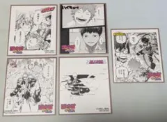 ジャンプフェア in アニメイト2025　ミニ色紙ランダム5枚セット