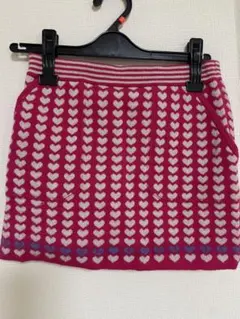 VIVA HEART ハート柄ピンクスカート38 レディース ゴルフ