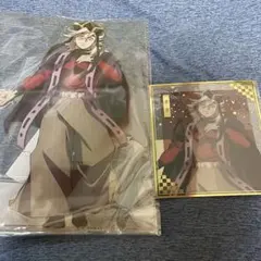 鬼滅の刃 アニプレックス オンラインくじ ビッグアクリルスタンド　色紙　童磨