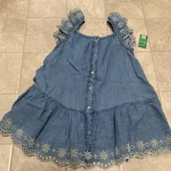 新品ベビーギャップ　ノースリーブワンピース 95cm