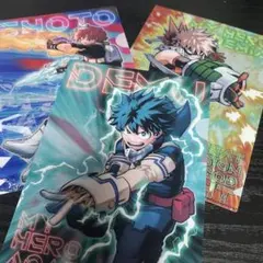 ヒロアカ展　ミニクリアファイル
