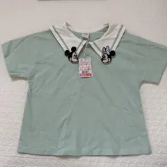 LITTC リトシー　ミッキー ミニー セーラー襟付きトップス　110cm