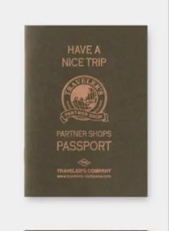 トラベラーズノート パスポートサイズ リフィル パートナーショップ・スタンプ