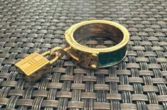 HERMES ★ エルメス　ケリー　スカーフリング　クロコダイルのサムネイル