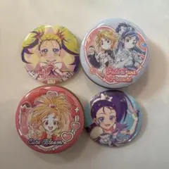 ふたりはプリキュア、ふたりはプリキュアss 缶バッジ、プチキャン　おまけ付き