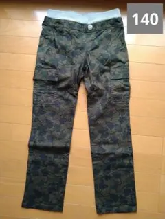 140 ロングパンツ カーゴ ストレート 葉っぱ MPS