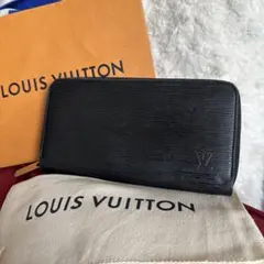 Louis Vuitton シュプリーム ジッピーウォレット エピ ブラック - メルカリ