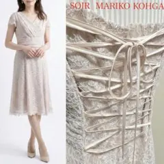 新品タグ付き✨【東京ソワール】総レース ワンピース ドレス 結婚式