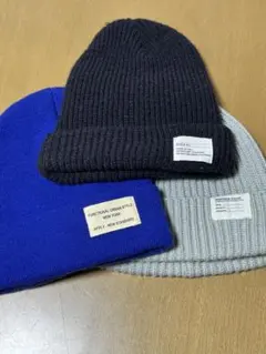 ニット帽　3点セット