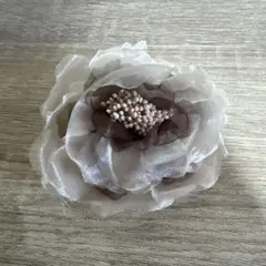 卒業式　入学式　結婚式　パーティーにも　フラワーコサージュ　ベージュ