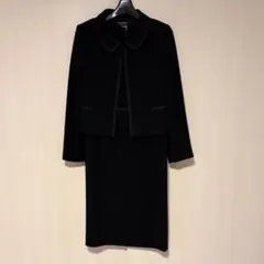 ジュンコシマダ　ブラックフォーマル　ワンピース　9号　クリーニング済み