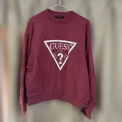 GUESS スウェット トレーナー ボルドーのサムネイル