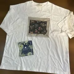 MEDE19F MULHOUSE ボタニカル プリント Tシャツ 白 ミュルーズのサムネイル