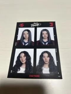 TWICE チェヨン 証明写真ステッカー