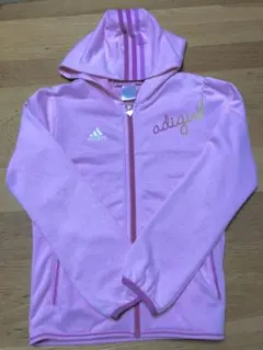 ピンク フリースジャケット