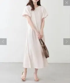 「mamamo」osono楽ちん2WAYリップルワンピース　マタニティ服のサムネイル